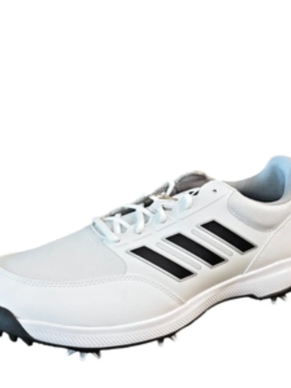 adidas Mens Tech Response 3.0 Golf White Black Shoes Size 11‎
